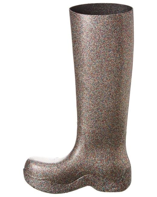 Bottega Veneta Brown The Puddle High Rubber Boot