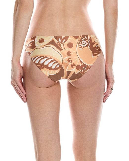 Mara Hoffman Natural Zoa Bikini Bottom
