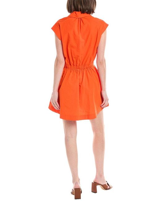 Harper Orange Mini Dress