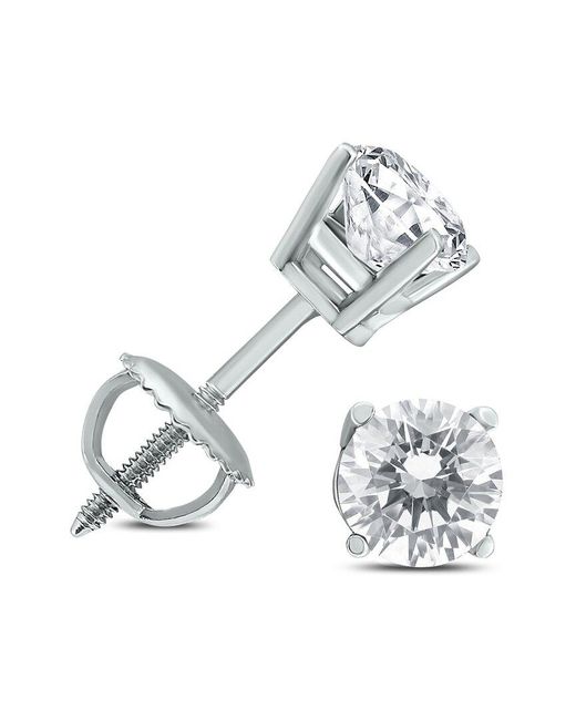 Diamond Select Cuts White 14k 0.96 Ct. Tw. Diamond Earrings