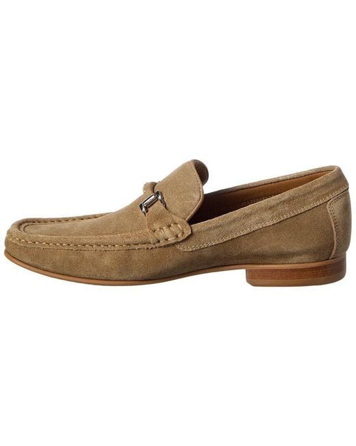 Donald J Pliner Brown Danner02 Suede Loafer for men