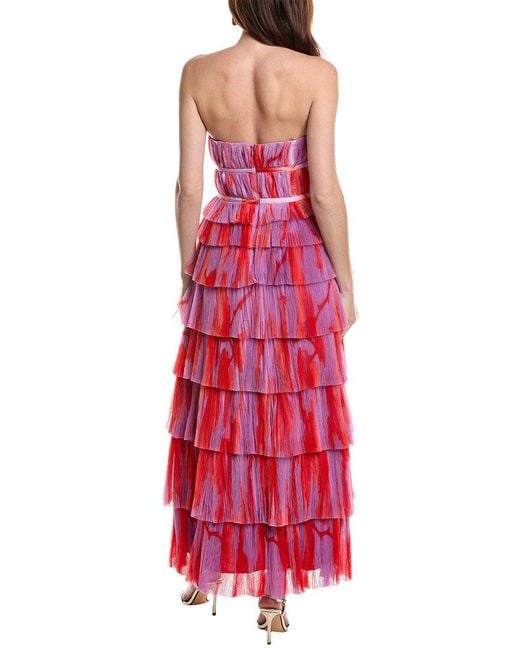 Hutch Red Varley Gown