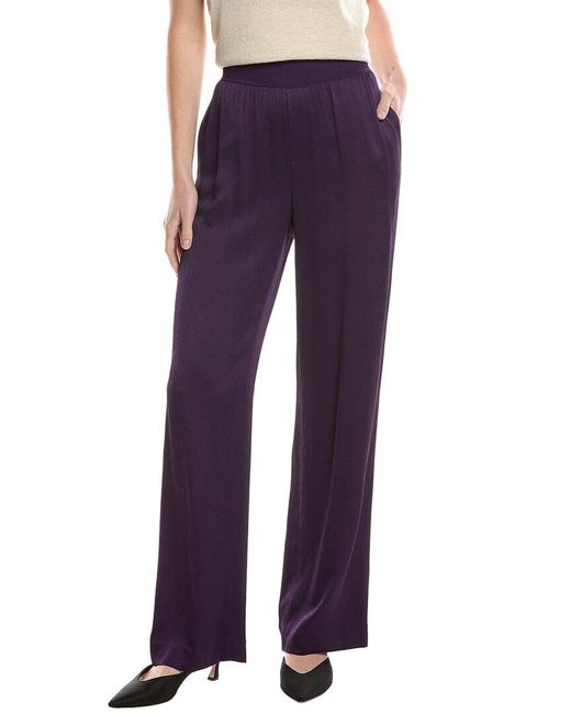Theory Purple Combo Pant
