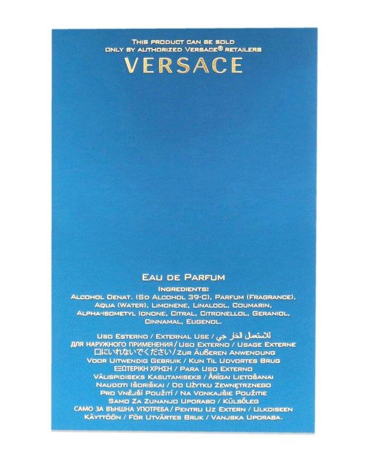 Versace Blue 1.7Oz Eros Edp for men