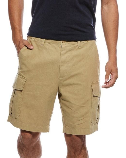 Vince Green Linen-Blend Cargo Short for men