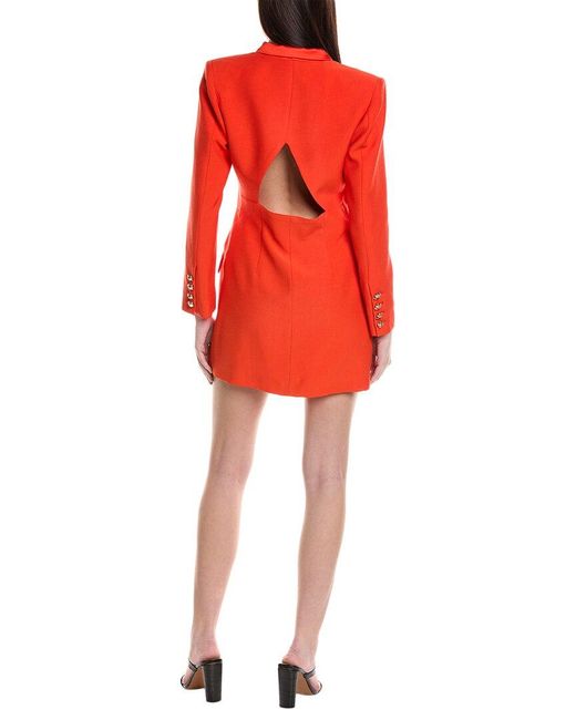 Valentina Shah Red Oliver Blazer Dress