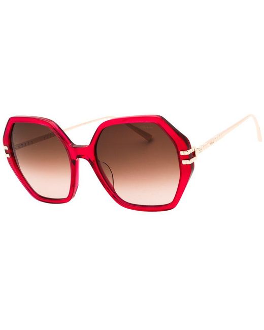 Chopard Red 57Mm Sunglasses