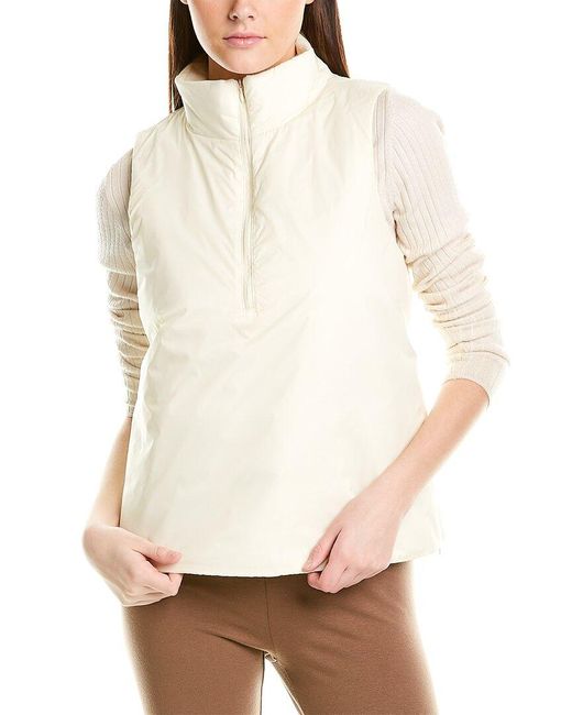 eileen fisher long shawl collar vest