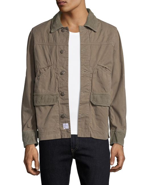 Save Khaki Multicolor Old Good Will Hunting Jacket for men