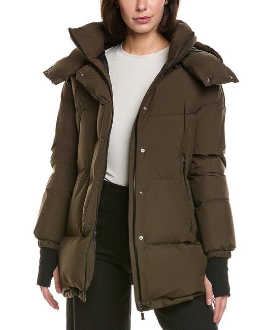 Herno Green Puffer Down Coat