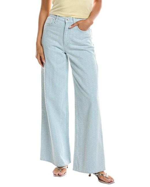 Rag & Bone Blue Serena High Rise Full Length Jean