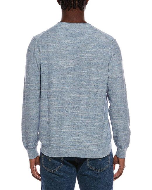 Tommy Bahama Blue Salerno Point Crewneck Sweater for men