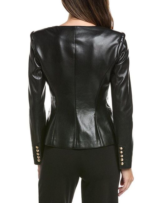 Generation Love Black Lavena Vegan Leather Jacket