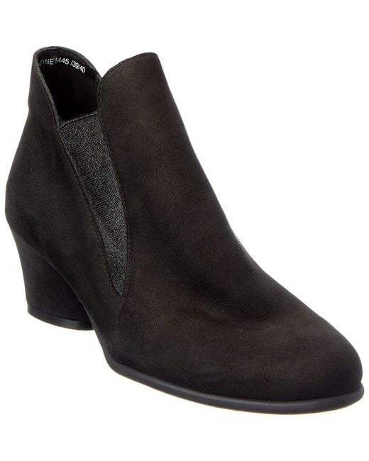 Arche Black Musc Suede Bootie
