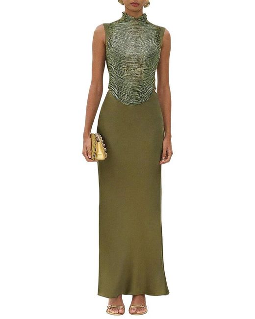 Monique Lagarde Green 2Pc Top & Pant Set