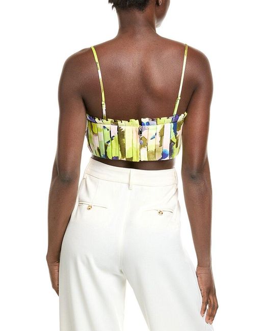 Nicholas Green Crina Linen Bra Top