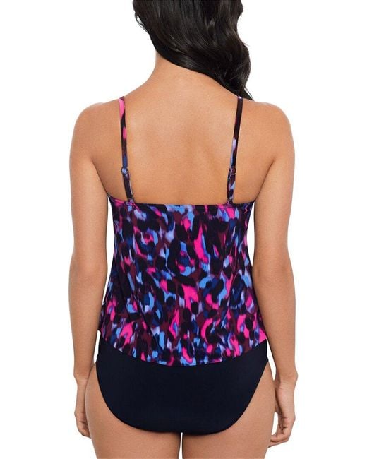 Magicsuitr Purple Cherry Bomb Rita Tankini