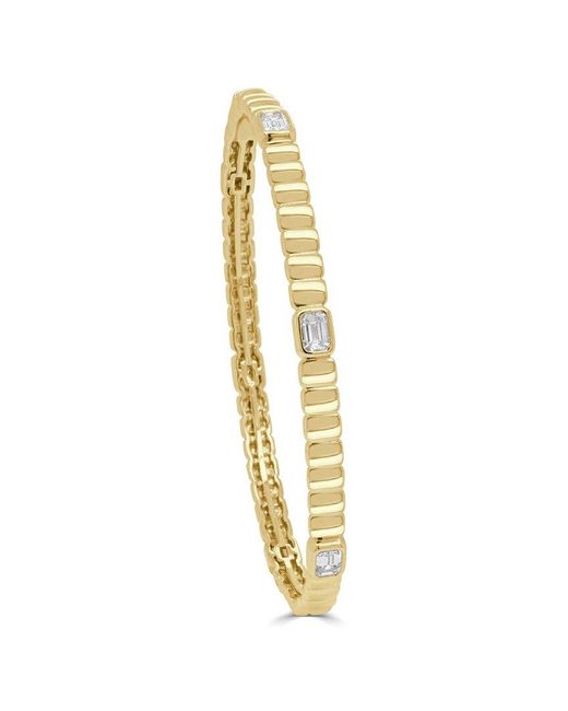 Sabrina Designs White 14K 0.74 Ct. Tw. Diamond Stackable Bangle