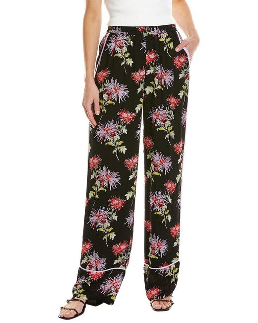 Diane von Furstenberg Black Marvel Pant