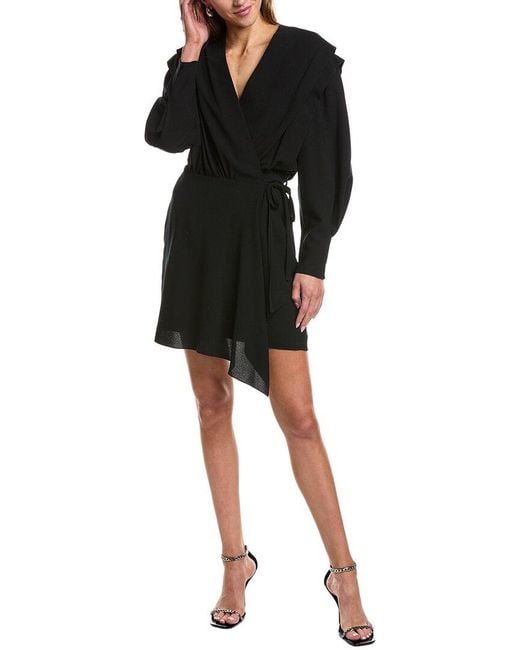 IRO Black Rixton Mini Dress