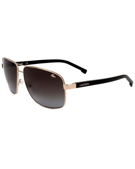 Lacoste L162s 61mm Sunglasses in Black for Men | Lyst