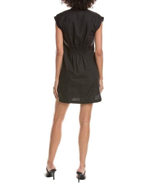 10 Crosby Derek Lam Black Elyse Dress