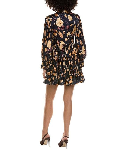Ted Baker Black Button-Down Mini Dress