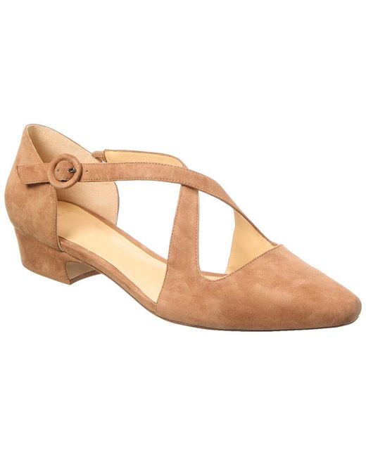 Alexandre Birman Pink Florence Suede Pump