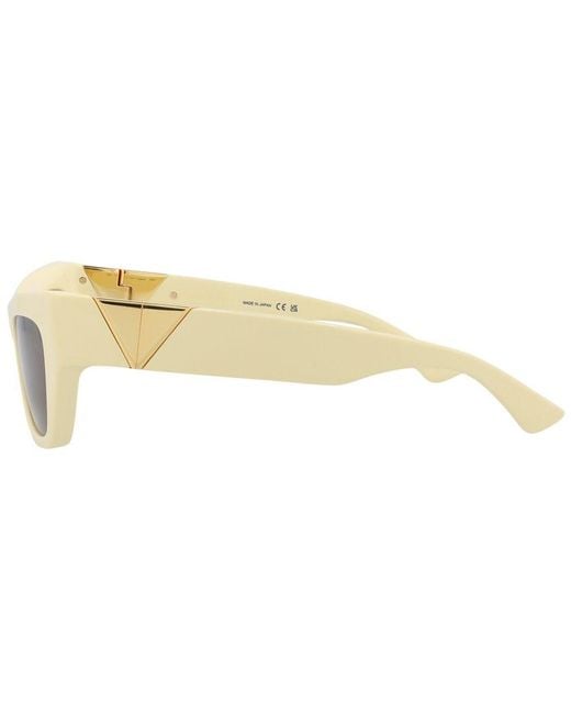 Bottega Veneta White Bv1177S 52Mm Sunglasses