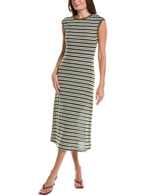IPPONELLI Green Midi Dress