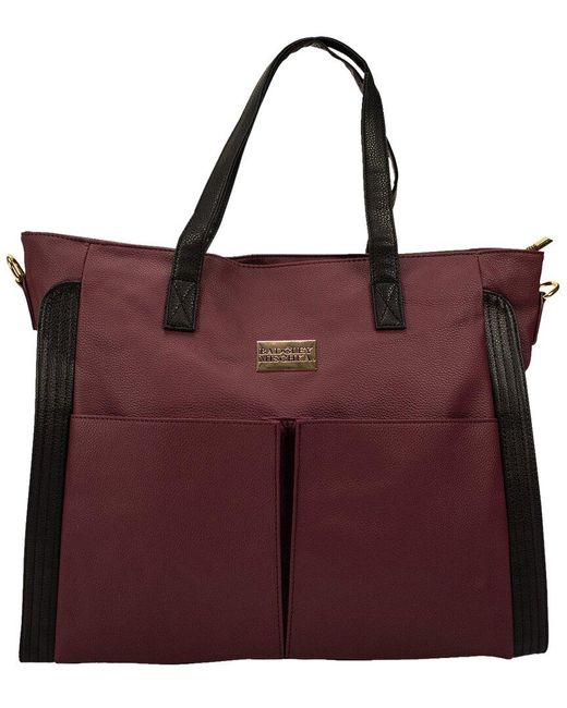 Badgley Mischka Red Rose Xl Travel Tote