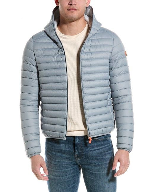 Save The Duck Blue Donald Jacket for men