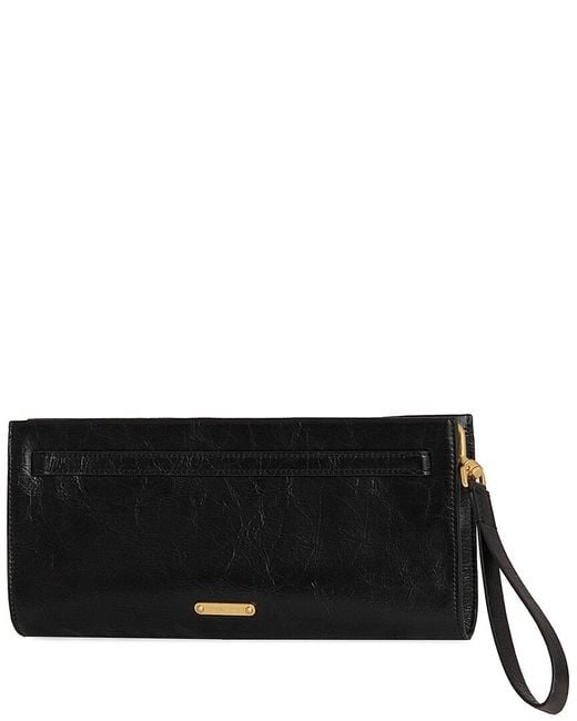 Rebecca Minkoff Black Curb Link Clutch