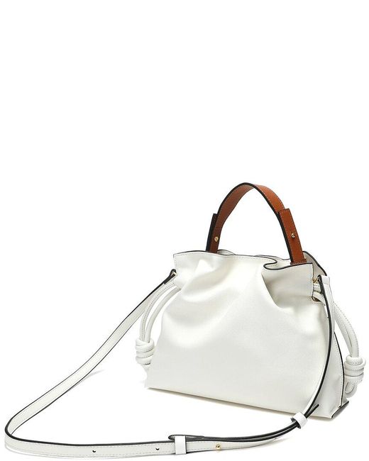 Tiffany & Fred Paris Natural Woven Leather Top-Handle Crossbody