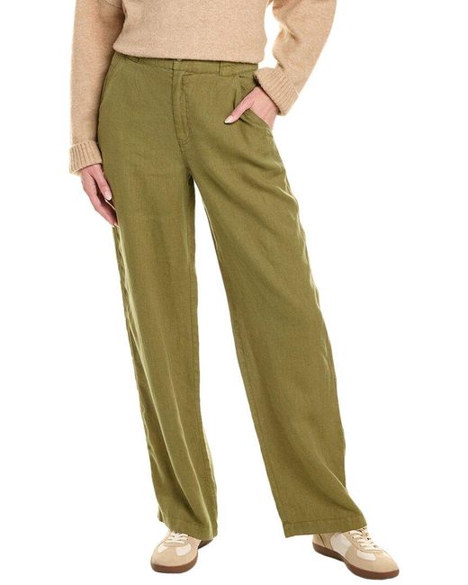Joie Green Shea Linen Pant