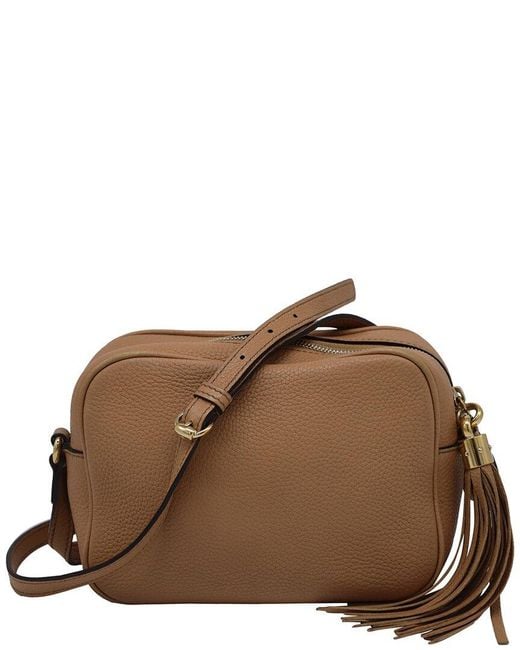Gucci Brown Sheep Leather Soho Disco Shoulder Bag (authentic Pre-loved)