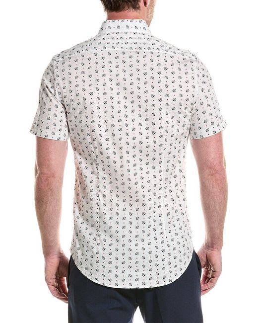 Paisley & Gray White Samuel Shirt for men