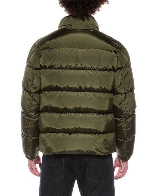 Moncler Green Down Jacket for men