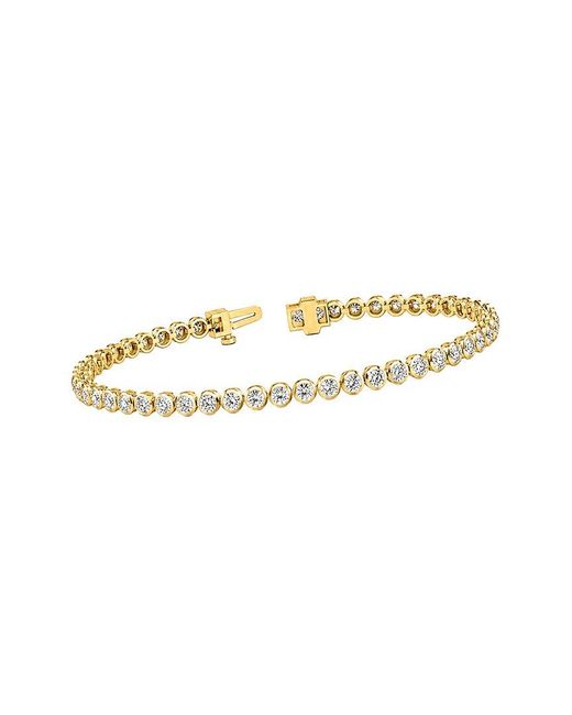Lab Grown Diamonds White 14K 2.57 Ct. Tw. Lab-Grown Diamond Tennis Bracelet