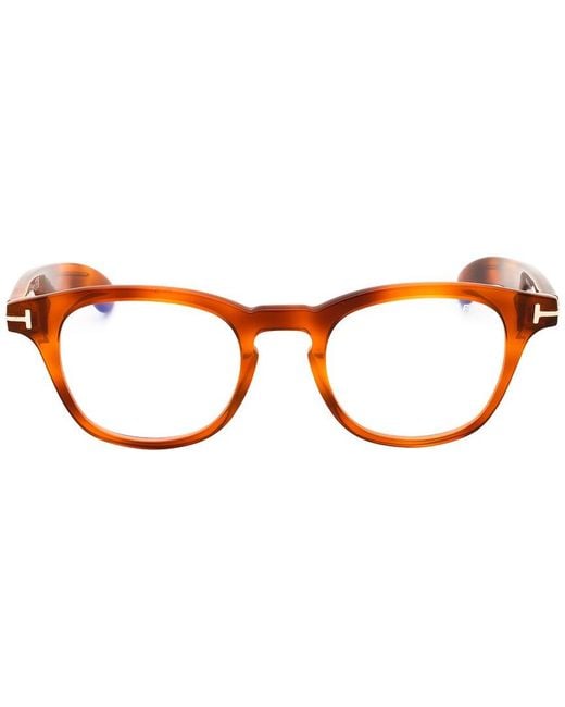 Tom Ford Orange 47Mm Optical Frames for men