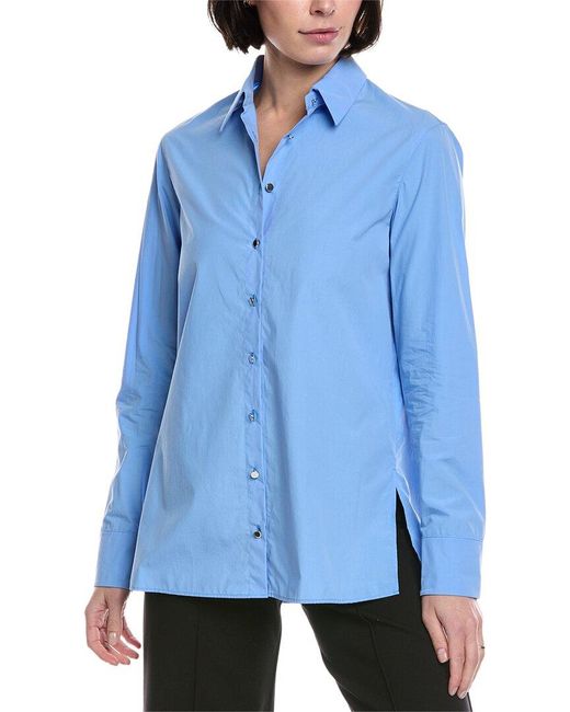 Akris Blue Long Sleeve Shirt