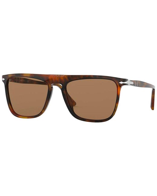 Persol Brown Po3225s 56mm Sunglasses for men