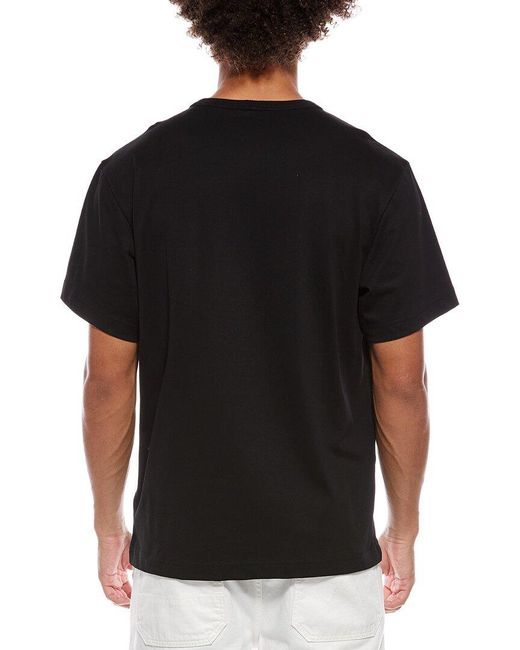 Helmut Lang Black Stencil T-Shirt for men