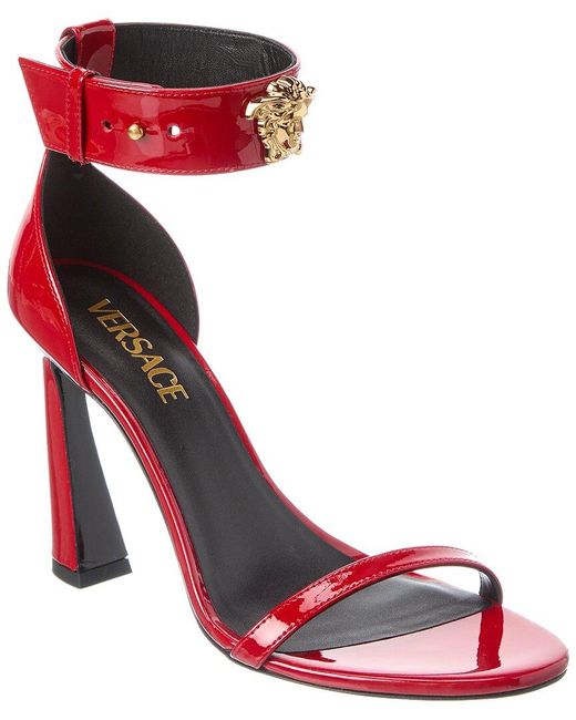 Versace Red Patent Sandal