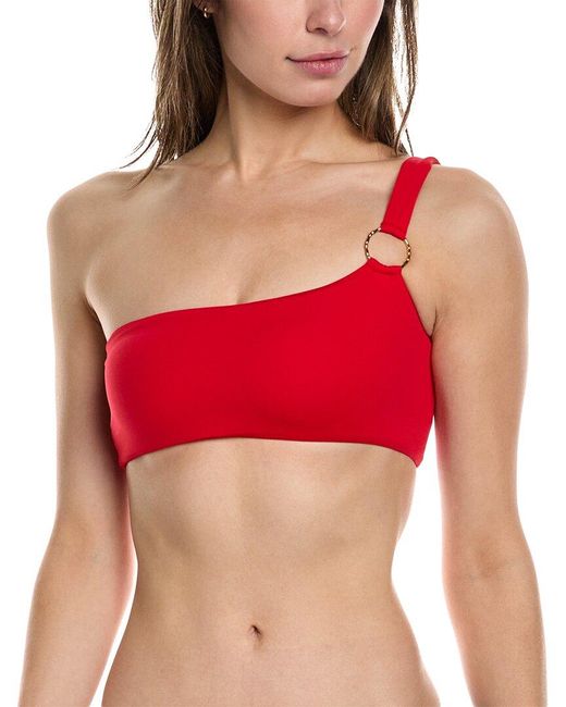 Melissa Odabash Red Majorca Bikini Top