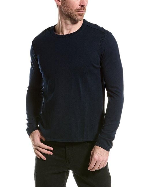 John Varvatos Black Luke Crewneck Sweater for men