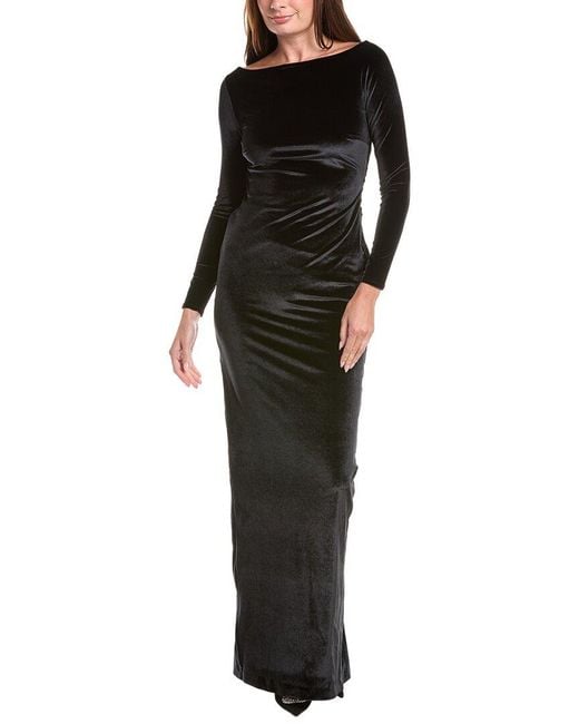 retroféte Black Taegan Velvet Dress