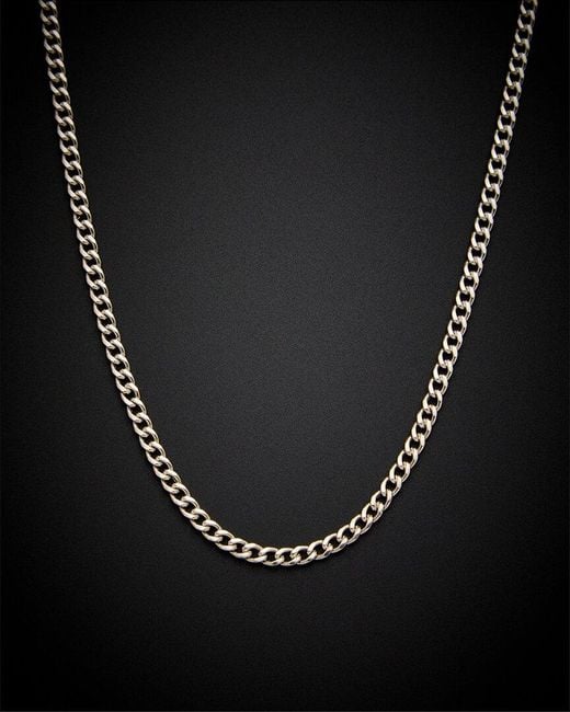 Italian Gold Black 14k 2.2mm Miami Cuban Link Necklace