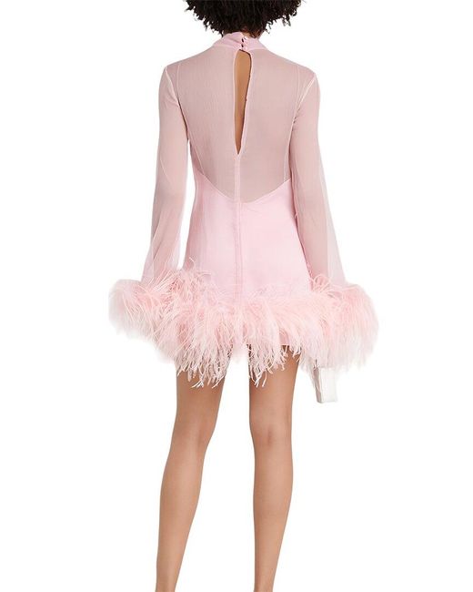 Linda Charm Pink Mini Dress