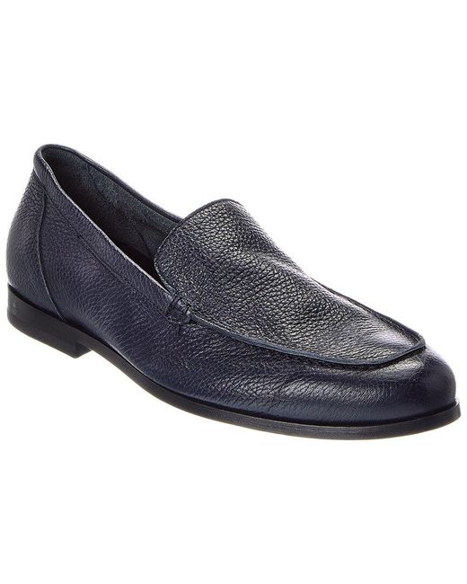 Harry's Of London Blue Morris Leather Loafer for men